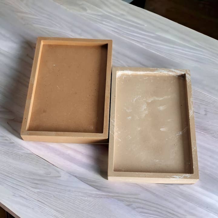 Rektangulær betonbakke for engroshandel hos Aroma Your Way