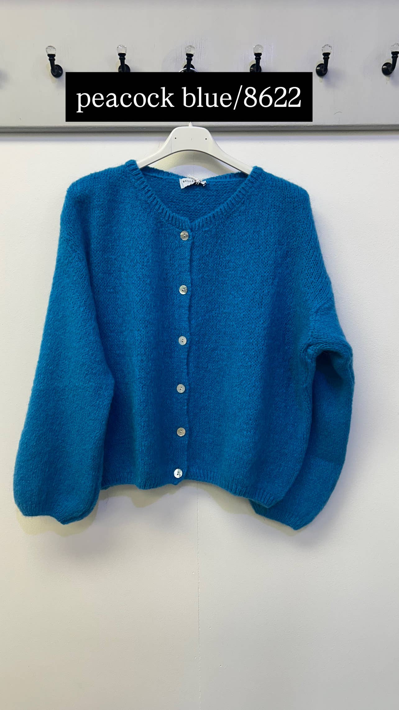 Terminal 1 Clothing – wholesale Kofta - Dam – Cardigan i mohairblandning med knappar fram26