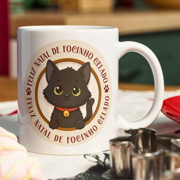 Mug Chaton Museau Glacé pour la vente par Charmy Gift Store