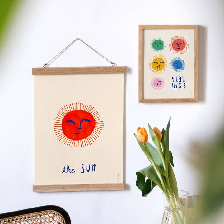 Sunset Lovers plakat for engroshandel hos Cotton Bird