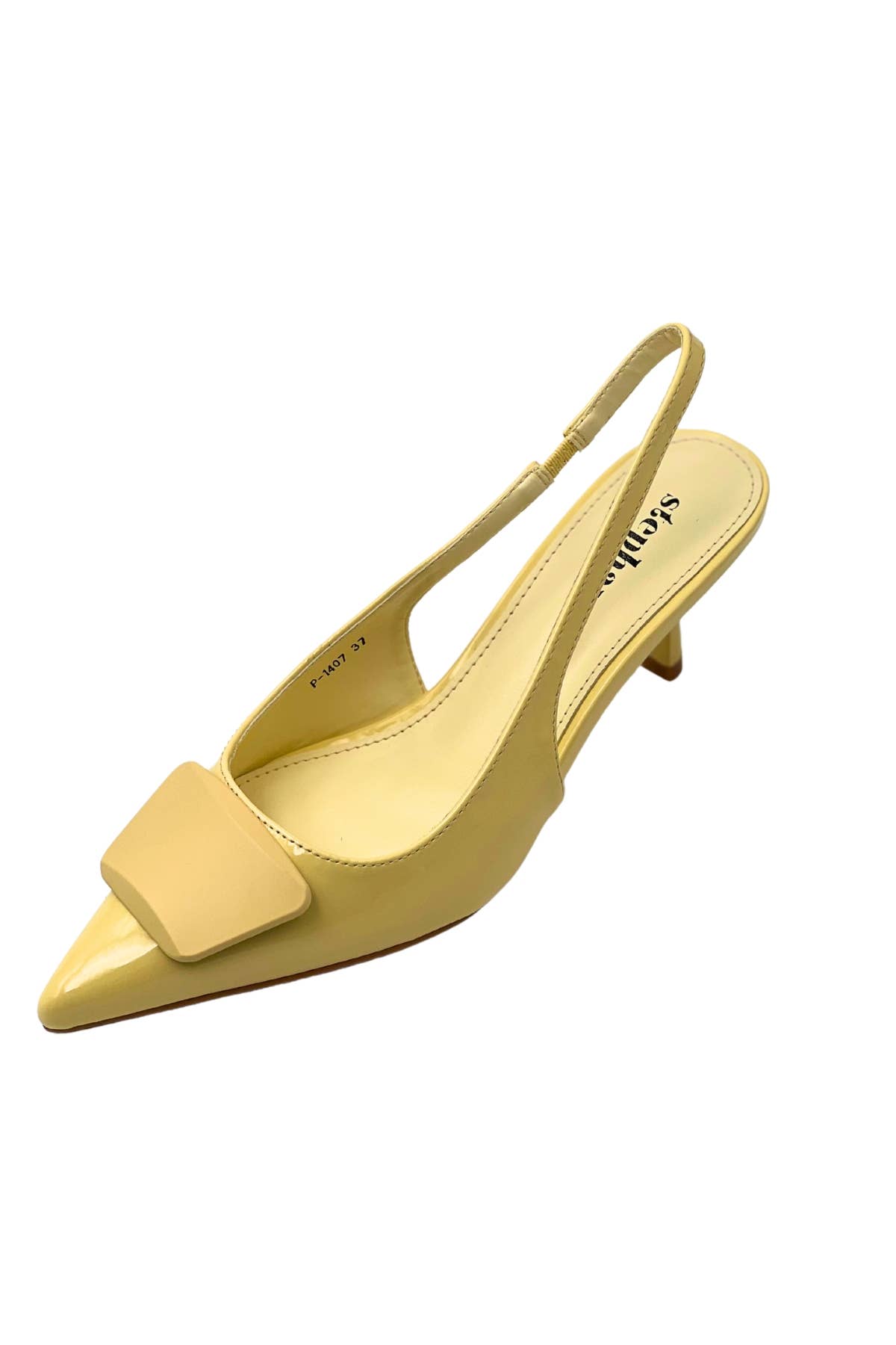 Black Pointed Toe Pumps P-1407 for wholesale on Faire2