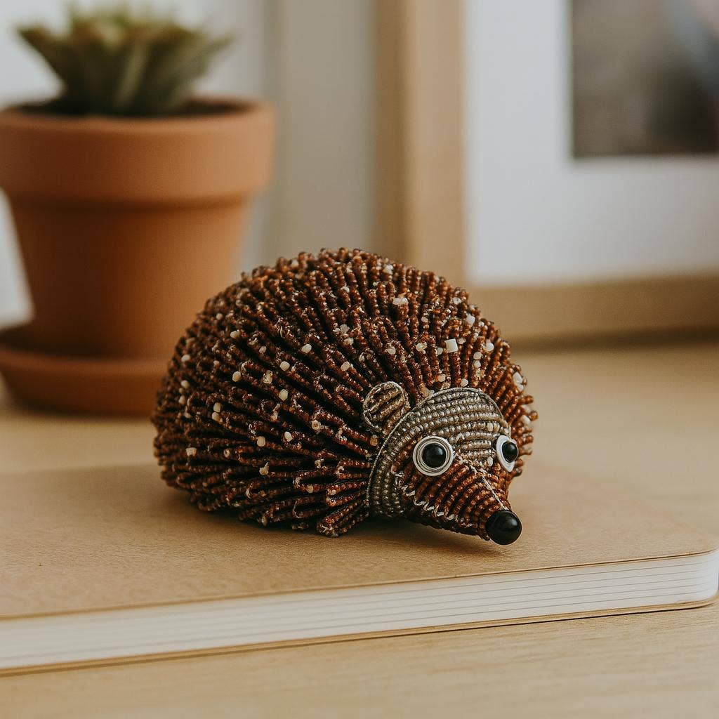 Beadworx By Extol Accessories Ltd. - Wholesale Sculpture - Hedgehog2