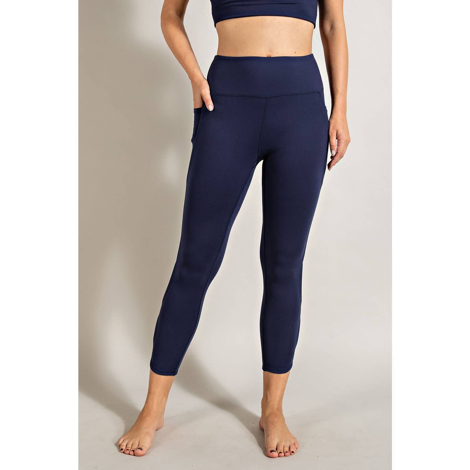 Rae Mode - Wholesale Athletic/Lounge Leggings - Women's - BUTTER HIGH RISE CROPPED YOGA LEGGINGS9