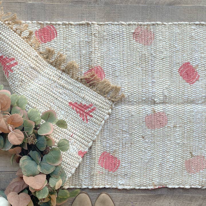 Indoor Boho Jute Rug /Kitchen Rug/Bathroom Rug 24” x 36” for wholesale by PaintedStorkDesigns