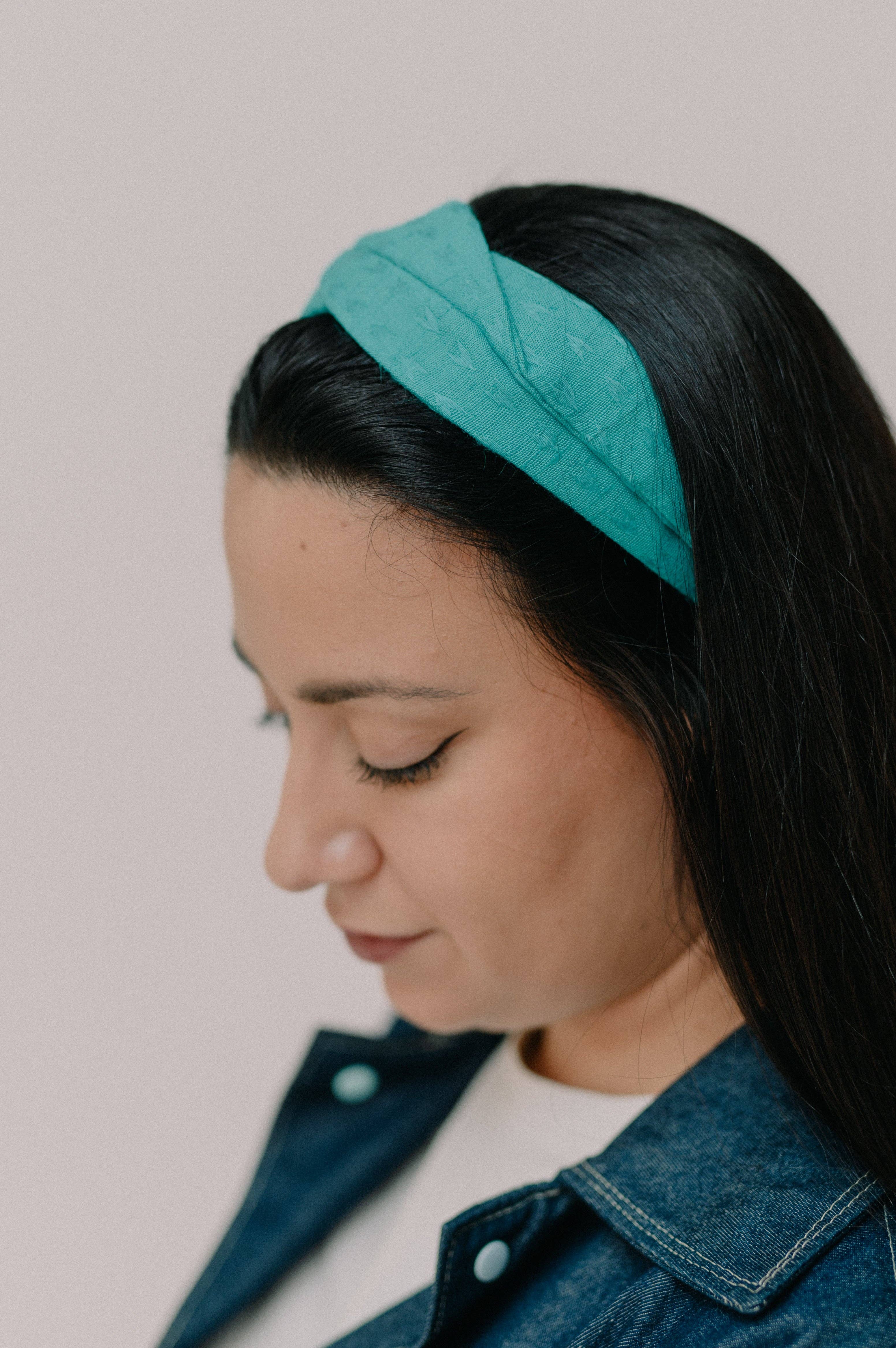 Nuevemi - Wholesale Fashion Headband - Women's - Fine Turquoise Headband-Turban