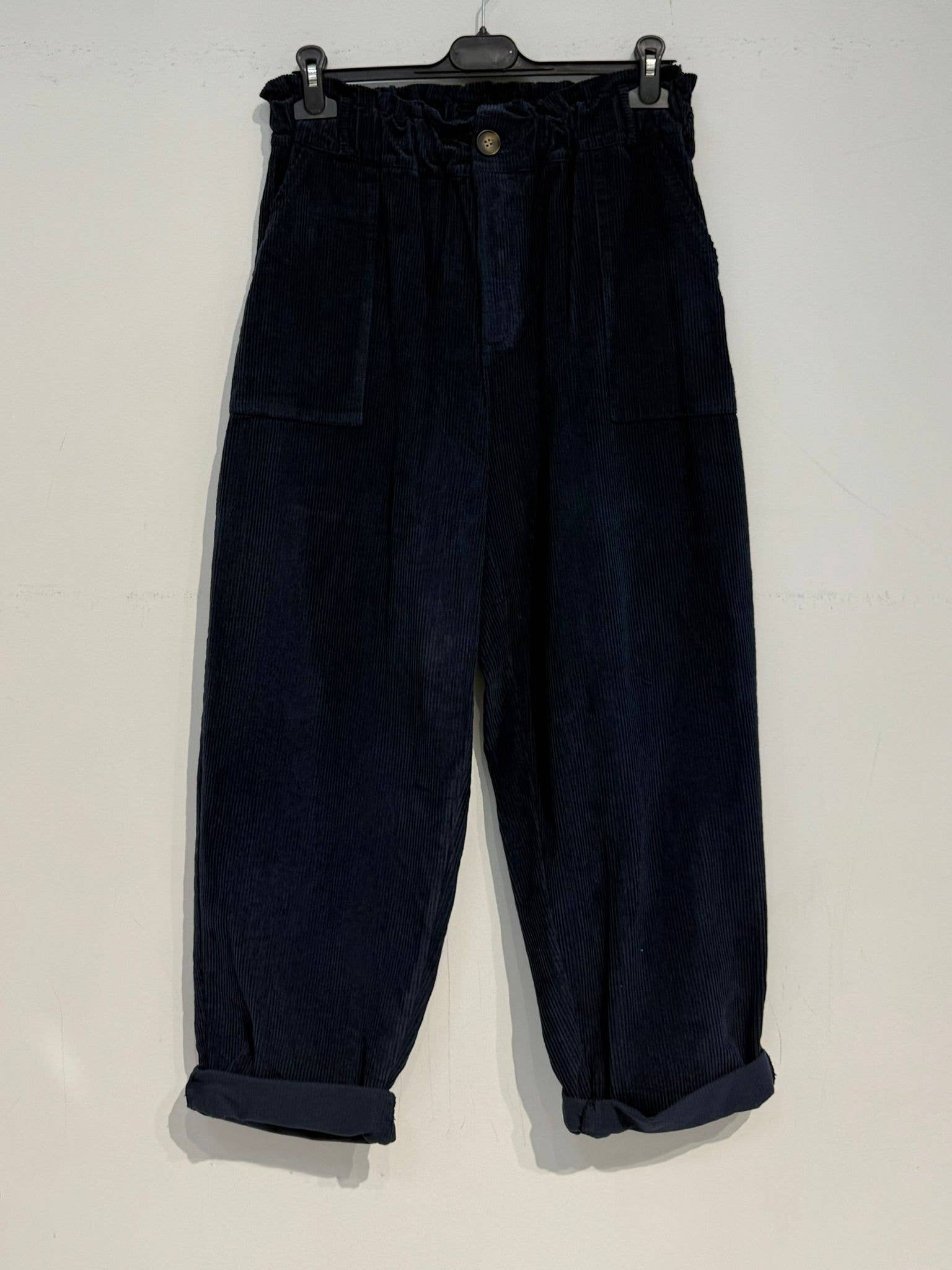 NOELINE – wholesale Byxor - Dam – Manchesterbyxor med knapp 3051321