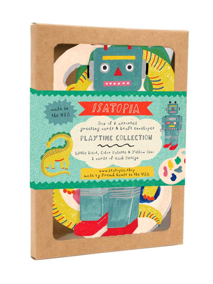 Lekdags - Låda med 6 kort för wholesale av Isatopia