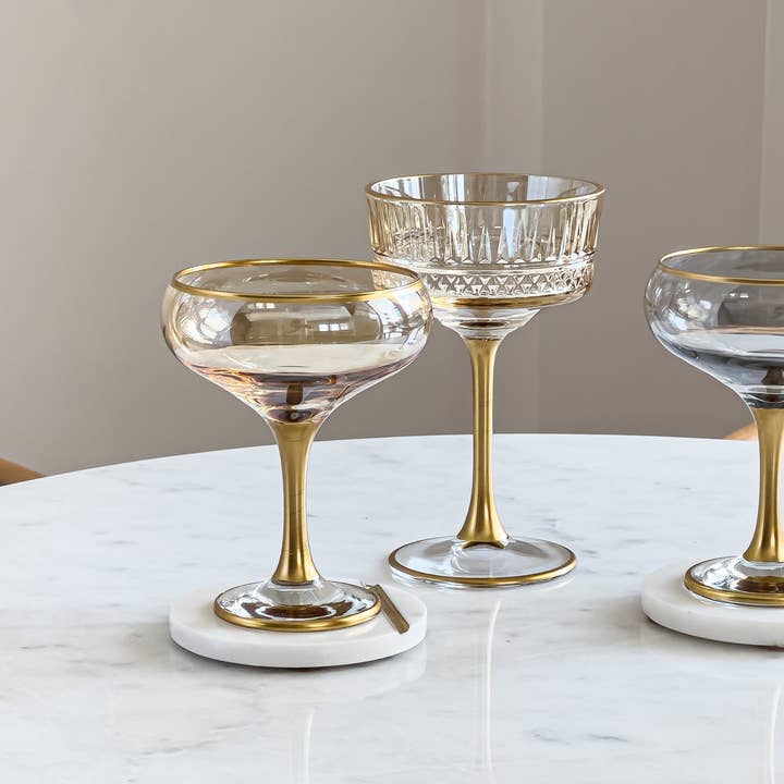 Alegria Glass – Großhandel Cocktail-/Schnapsglas – Frühlings-Vintage-Margarita-Gläser2