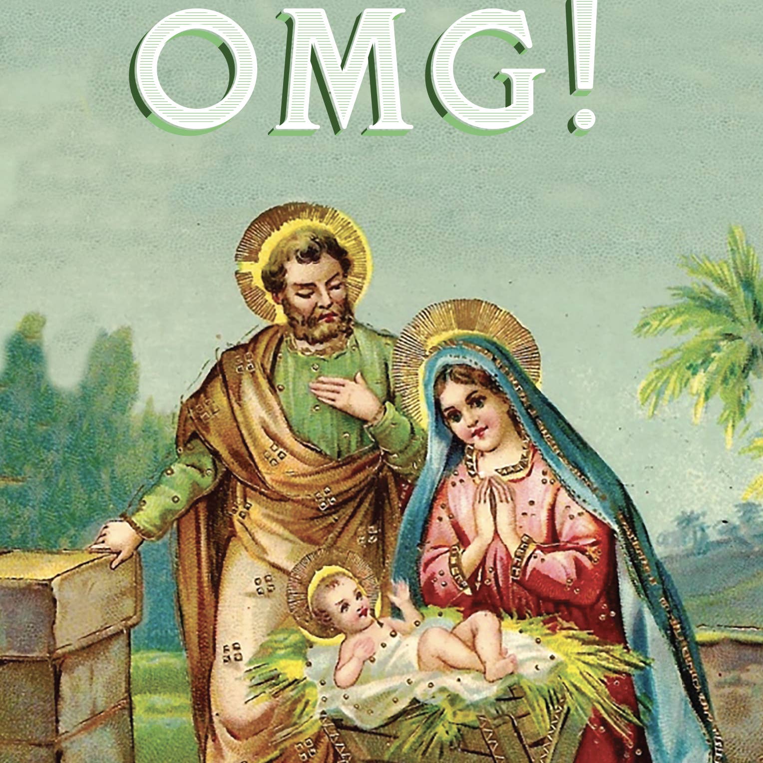 offensivedelightful – Engroshandel Julekort – OMG FAM JESUS julekort2