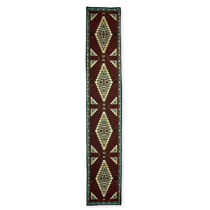 El Paso Saddleblanket - Wholesale Table Runner - Southwest Jacquard Table Runner #1
