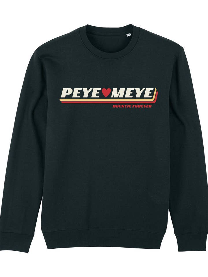 Sweatshirt unisexe sans capuche "Peye et Meye" (SO) pour la vente par Peye et Meye