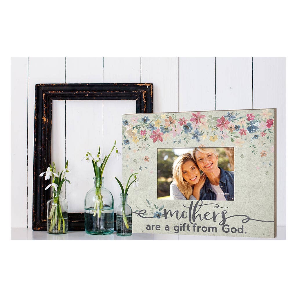 Kindred Hearts - Wholesale Picture Frame - Weathered Floral Photo Frame Mothers Are a Gift1