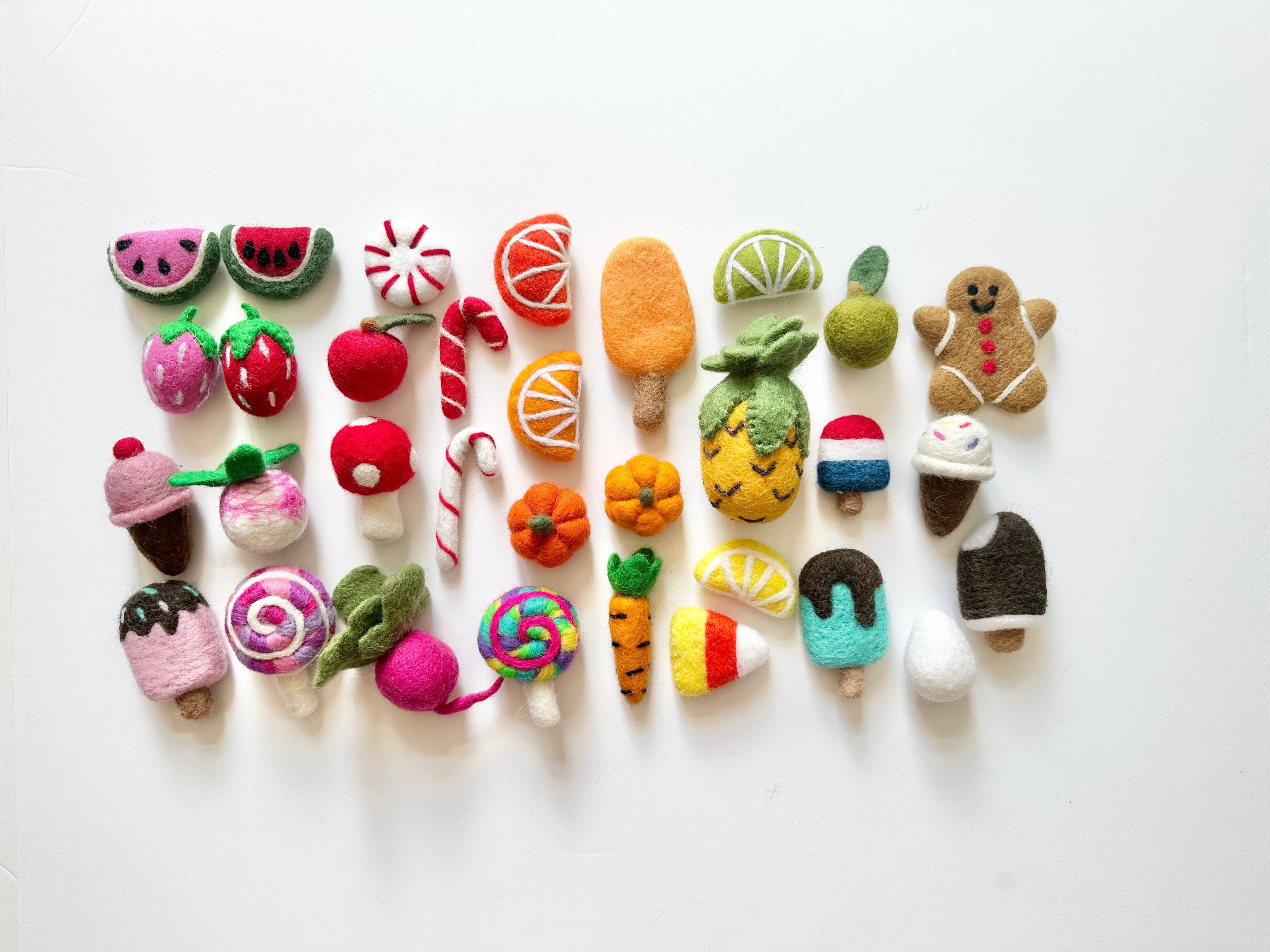 Wool Jamboree - Wholesale Toy Set - Kids - Felted Wool Play Food13
