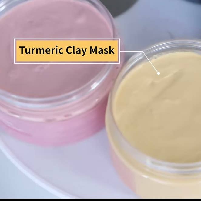 Les trésors de lika - Wholesale Skincare Face Mask - Clay and turmeric mask 120g1