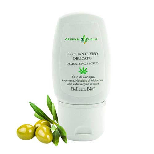 Sanftes Gesichtspeeling für den Großhandel von Original Hemp