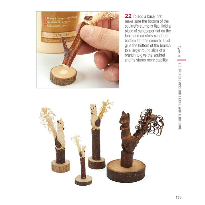 Fox Chapel Publishing - Wholesale Crafts, Hobbies & DIY Book - Victorinox Swiss Army Knife Whittling Book, Gift Edition3