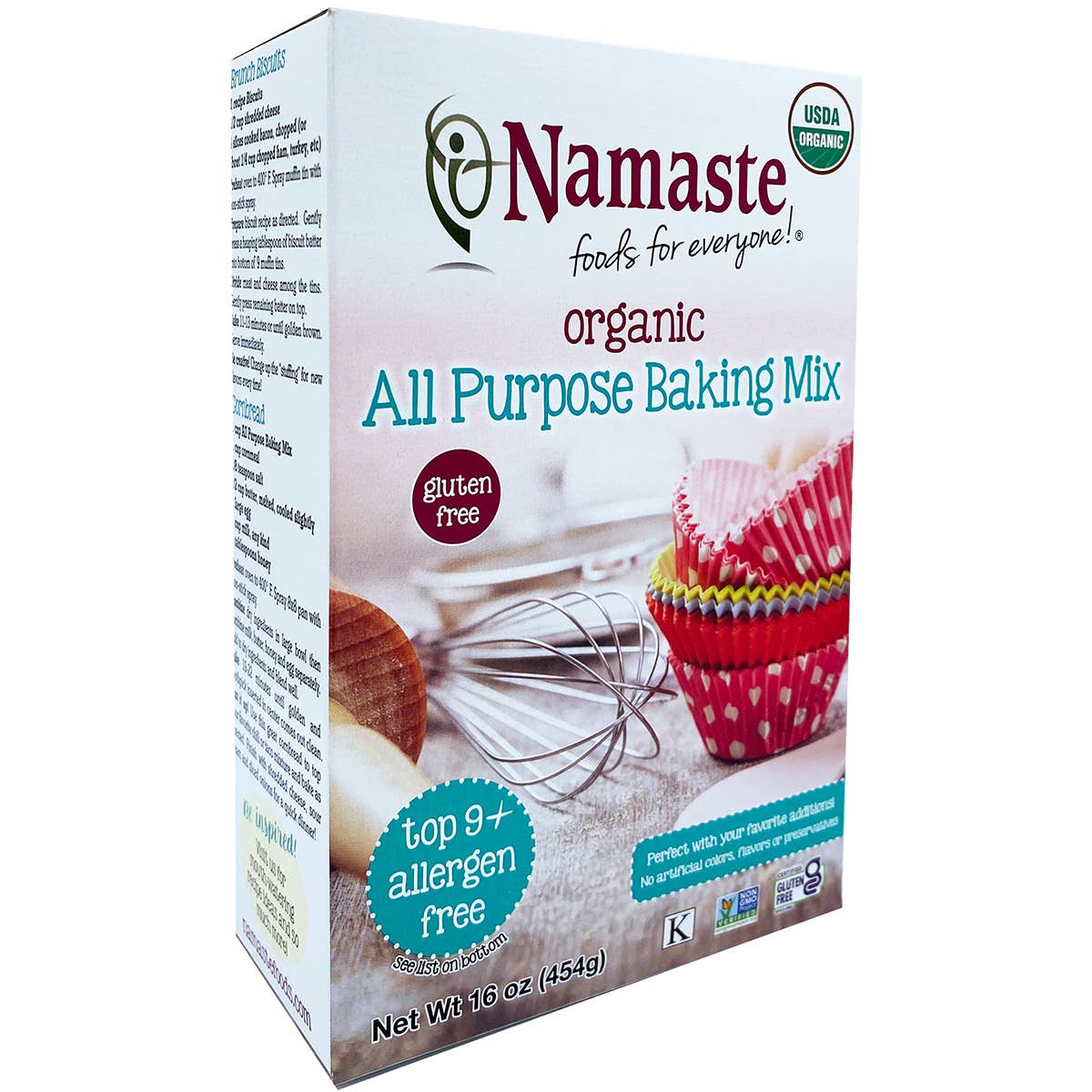 Namaste Foods – Engroshandel Kagemix – Glutenfri Økologisk Alle Formål Bagning Mix1