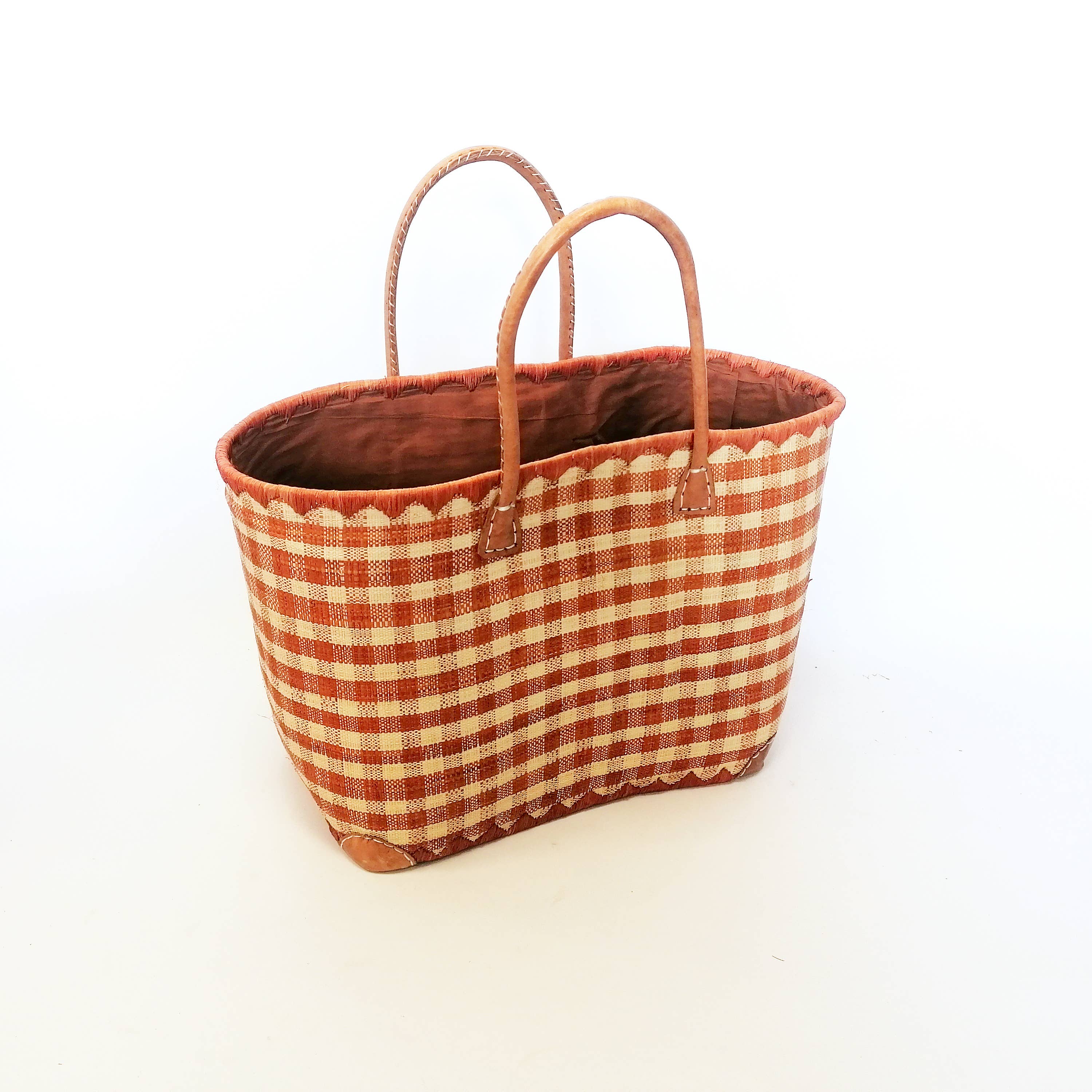 Le comptoir de la plage - Wholesale Beach Bag - "Carreaux Vichy" GM beach bag, per unit1