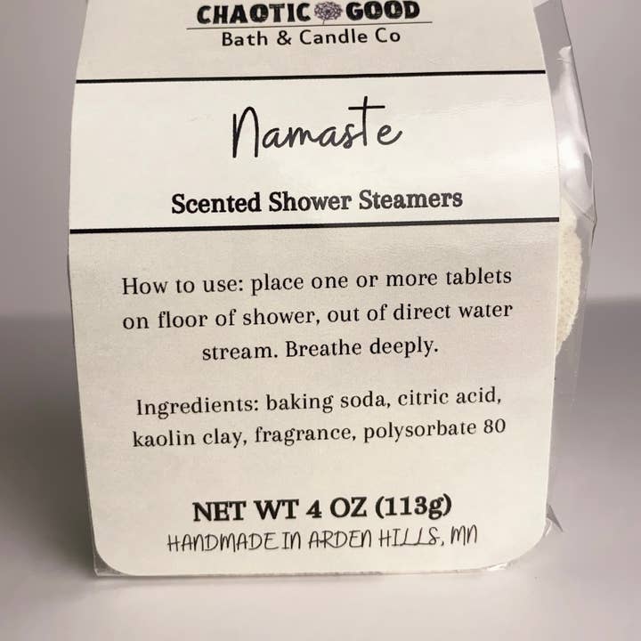 Chaotic Good Bath & Candle Co - Wholesale Shower Steamer/Bomb - Shower Steamers2