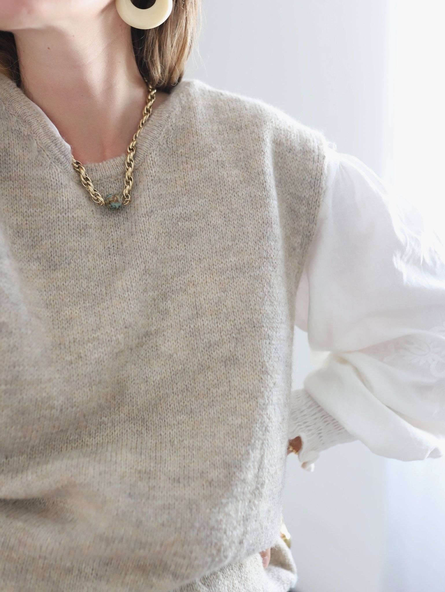 Maison Sajes - Vendita all'ingrosso Maglione smanicato - Donna - Maglione smanicato Clarisse6