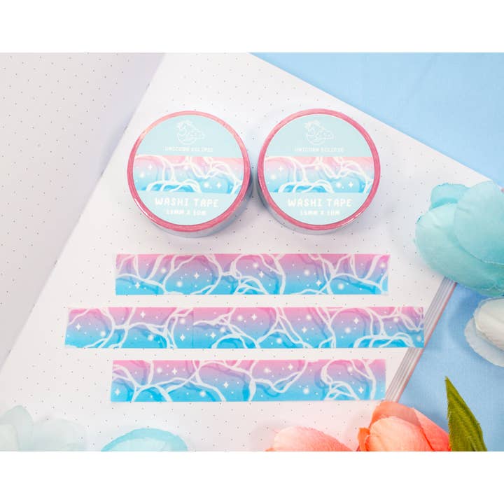 Unicorn Eclipse - Wholesale Washi Tape - Vaporwave Water Washi Tape