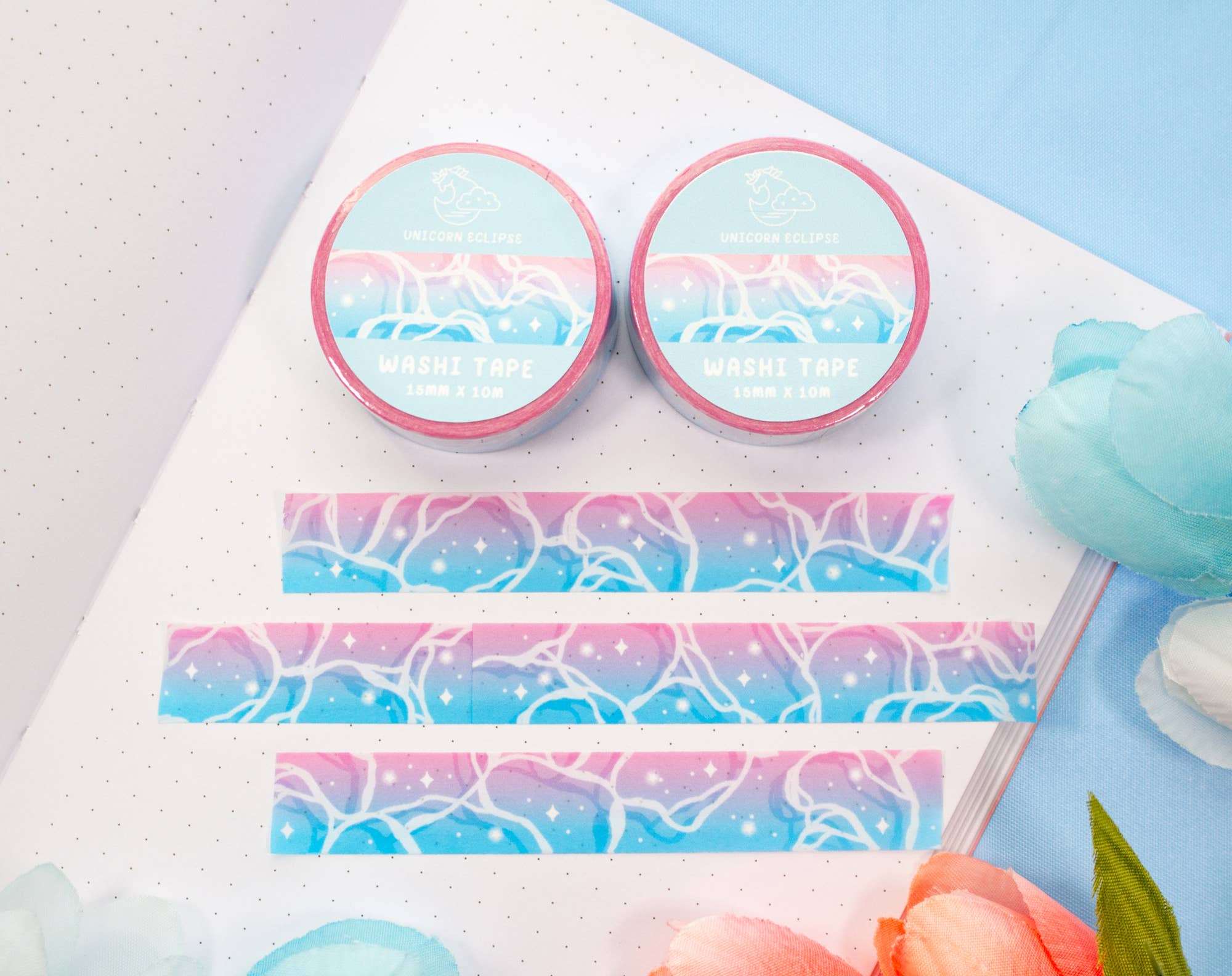 Unicorn Eclipse – wholesale Washi tape – Vaporwave Water Washi Tape
