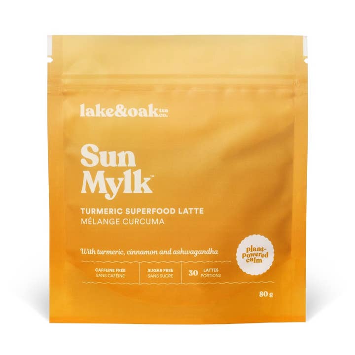 Lake & Oak Tea Co. - Wholesale Powdered Health Drink - Sun Mylk - Superfood Latte Blend1