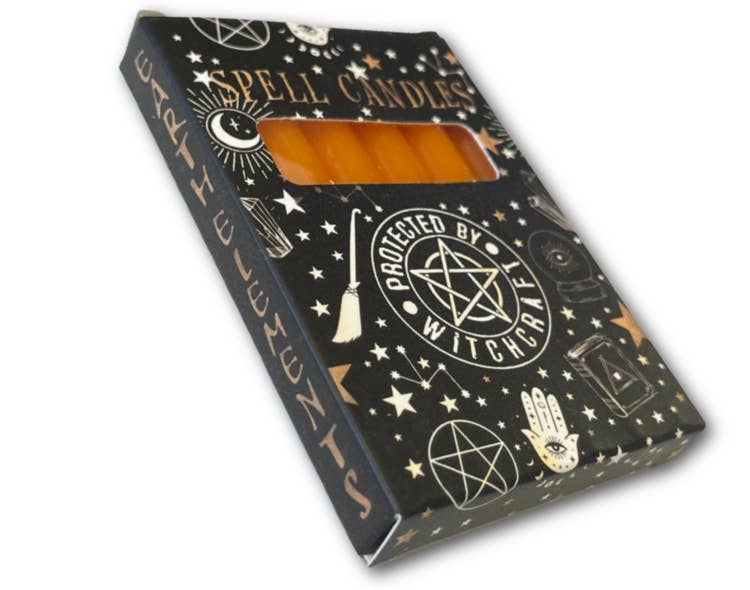 Crystal Magick Wholesale Ltd - Wholesale Votive Candle - Orange Spell Candle1