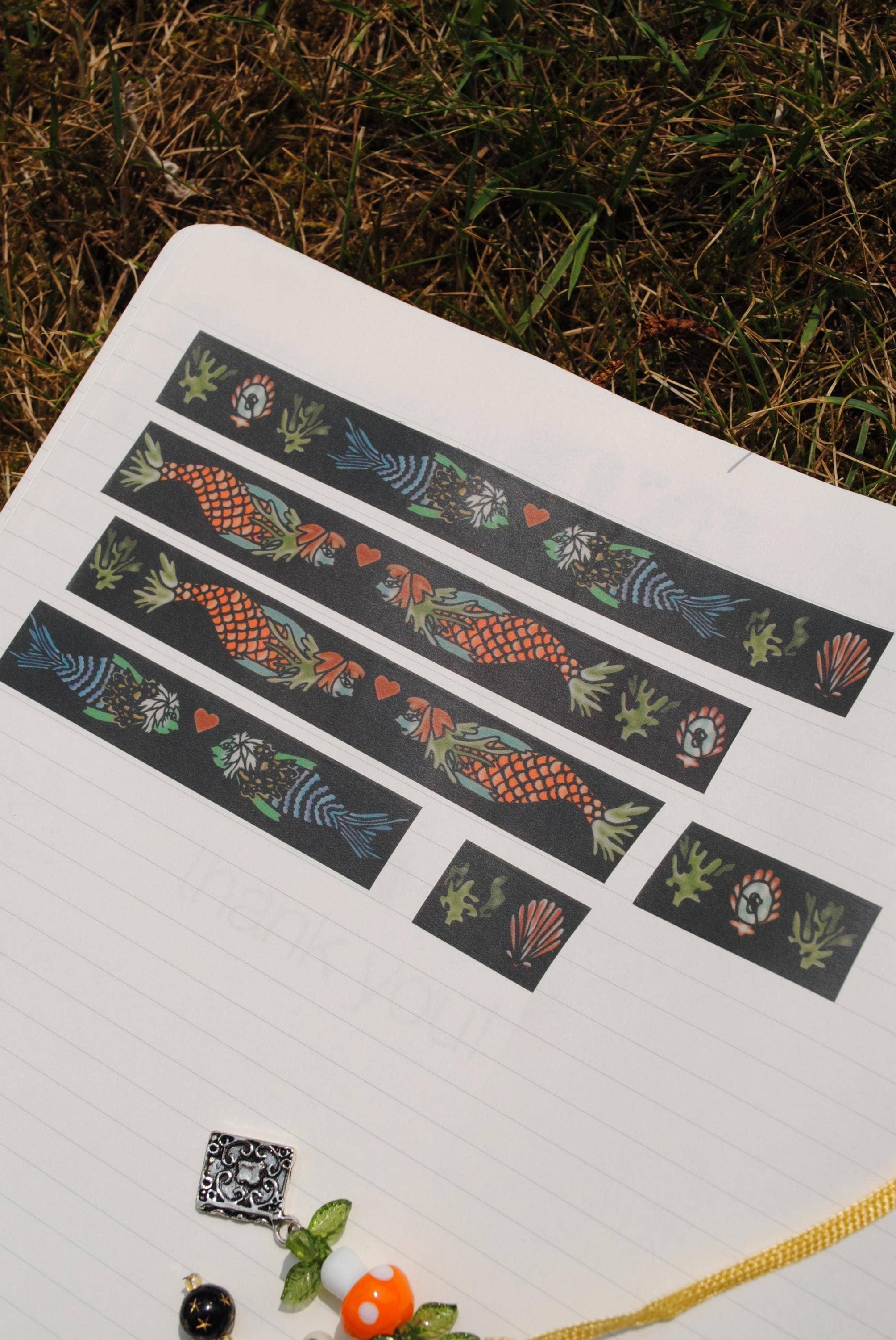 Tulips and Heather – wholesale Washi tape – Mermaid Fairytale Washi Tape3