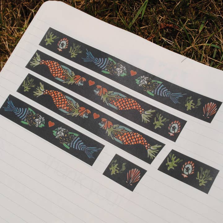 Tulips and Heather - Wholesale Washi tape - Mermaid Fairytale Washi Tape3