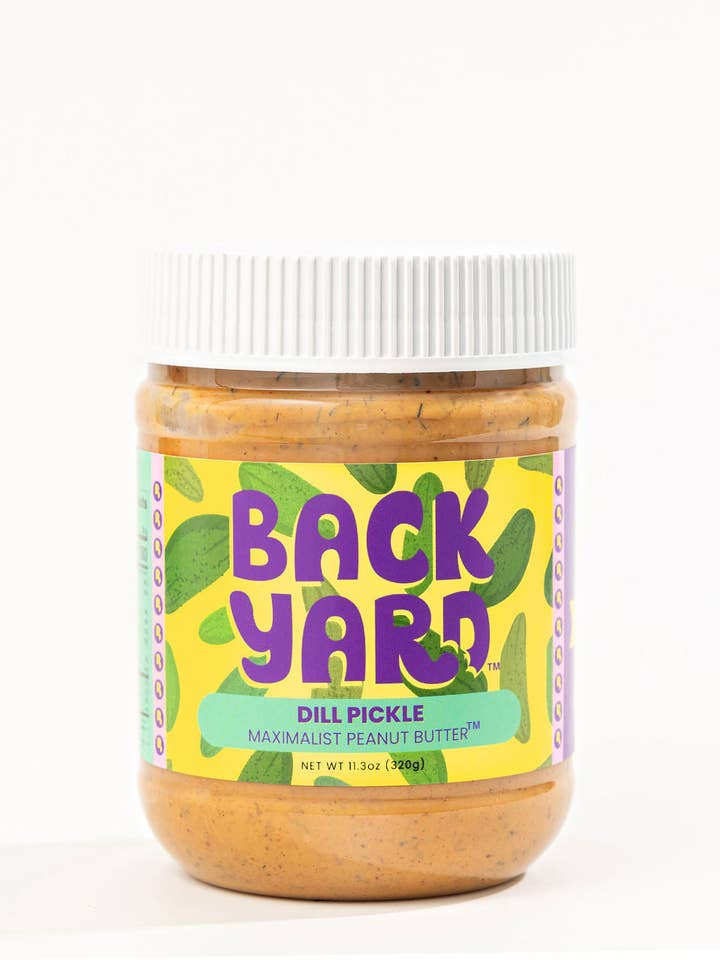 Dill Pickle Maximalist Peanut Butter — Case of 6 for wholesale by Backyard Peanut Butter