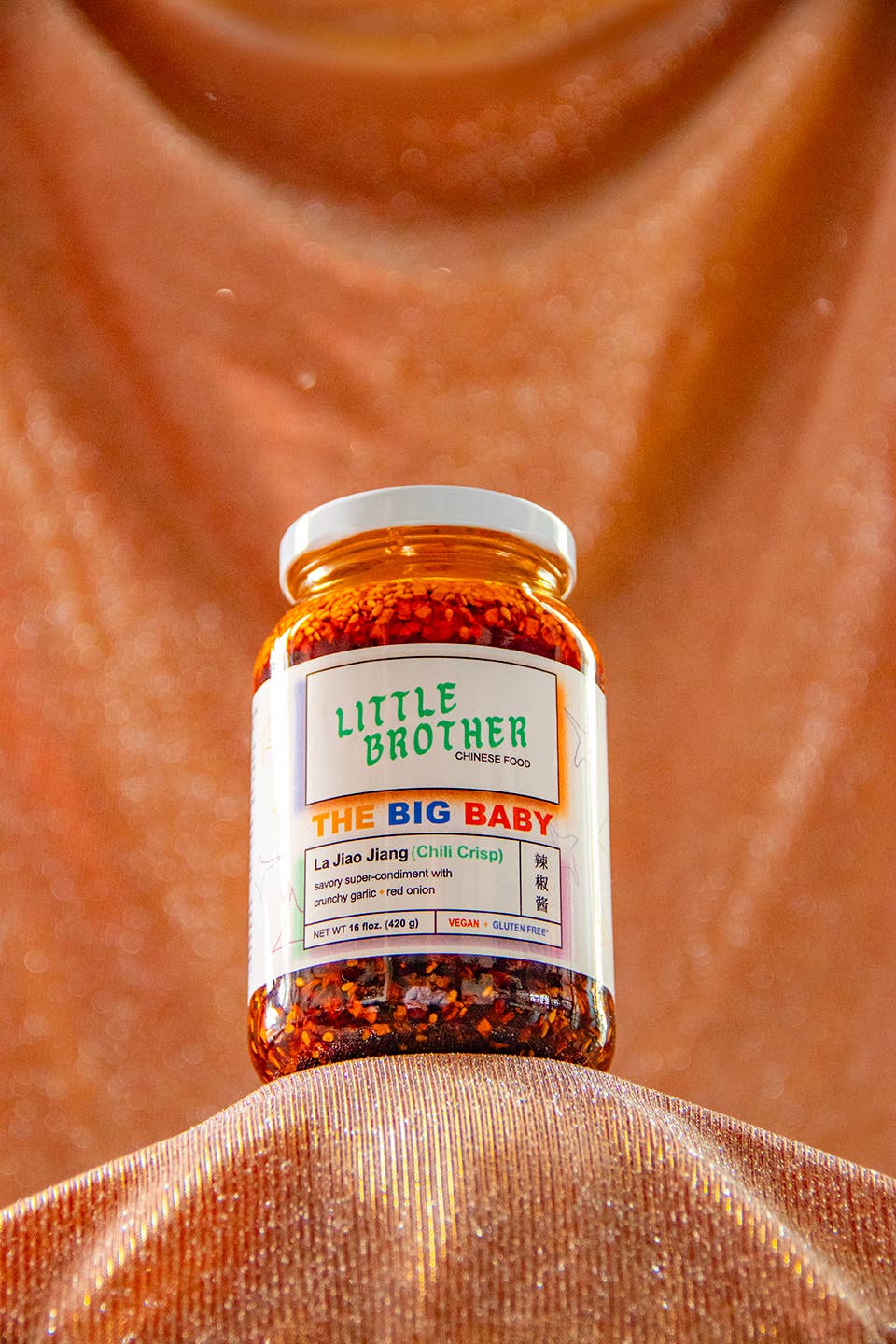 Little Brother Chinese Food - Wholesale Hot Sauce - La Jiao Jiang (Chili Crisp): THE BIG BABY
