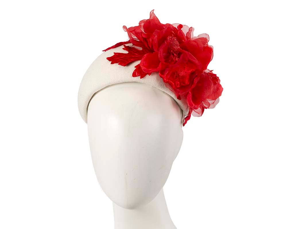 Max Alexander by Cupids Millinery Melbourne - Vendita all'ingrosso Fascinator - Donna - Cerchietto largo con fiore in seta7