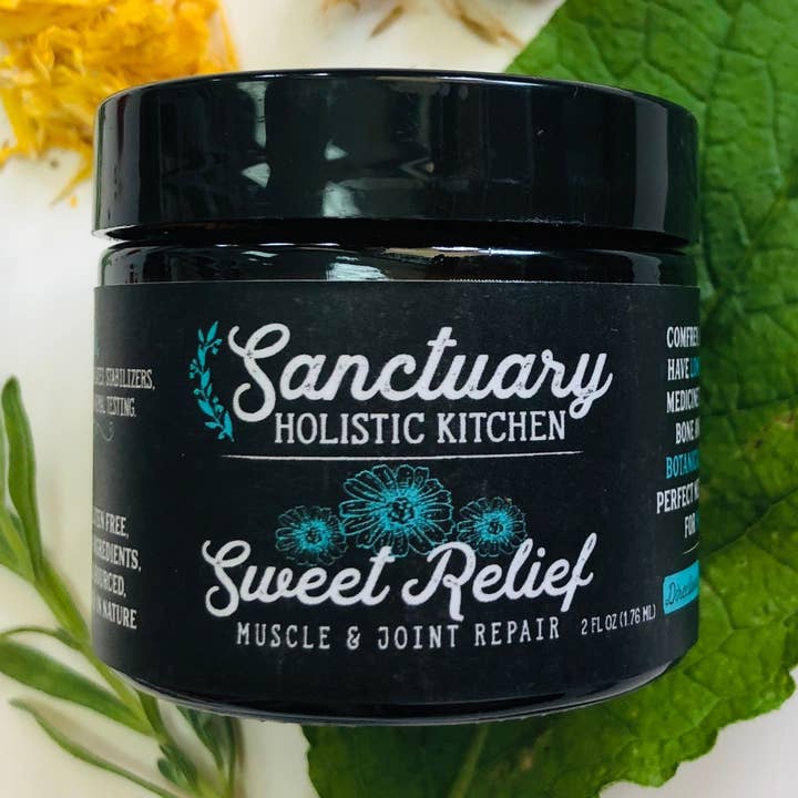 2 oz - Sweet Relief for wholesale by Sanctuary Holistic Kitchen
