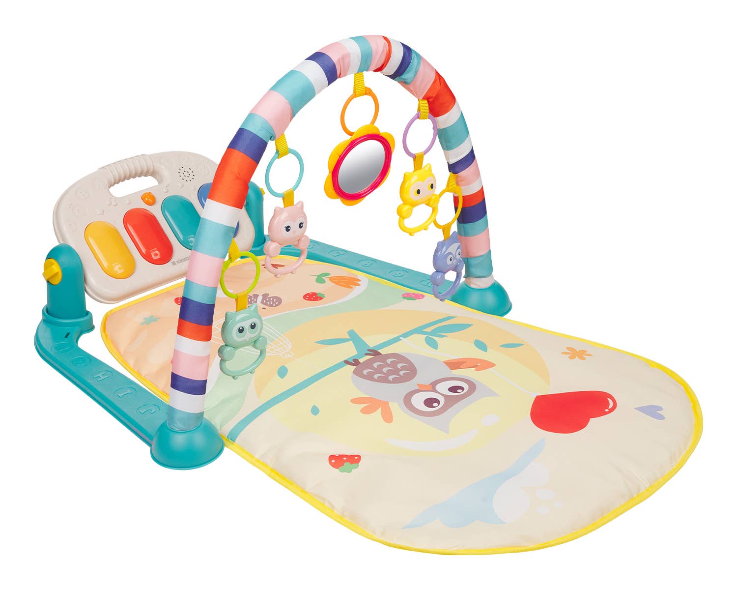 Kika Group Ltd. – wholesale Lekmatta - Barn och baby – Lekmatta med glad uggla1