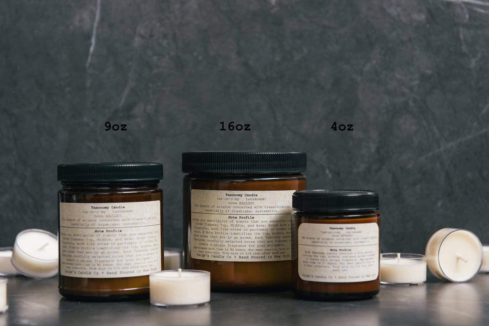 Paige's Candle Co. – Engroshandel Glaslys – Blod Orange & Grapefrugt Taksonomi Candle1