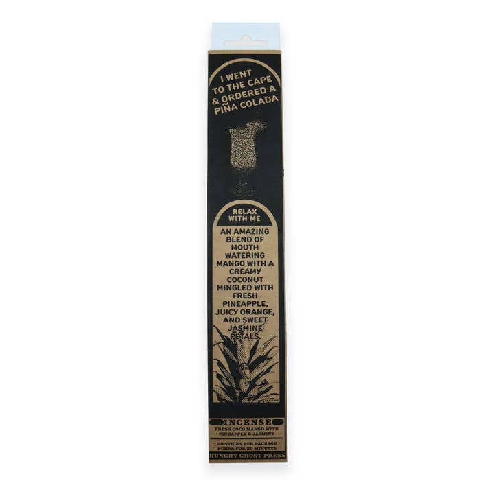 Hungry Ghost Press - Wholesale Incense - I Went to the Cape and Ordered a Pina Colada Incense1