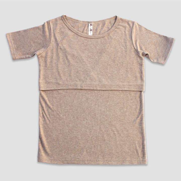 Laughing Giraffe - Wholesale Nursing Top - Maternity - Maternity Nursing Top Breastfeeding Shirt - OPEN SIZING