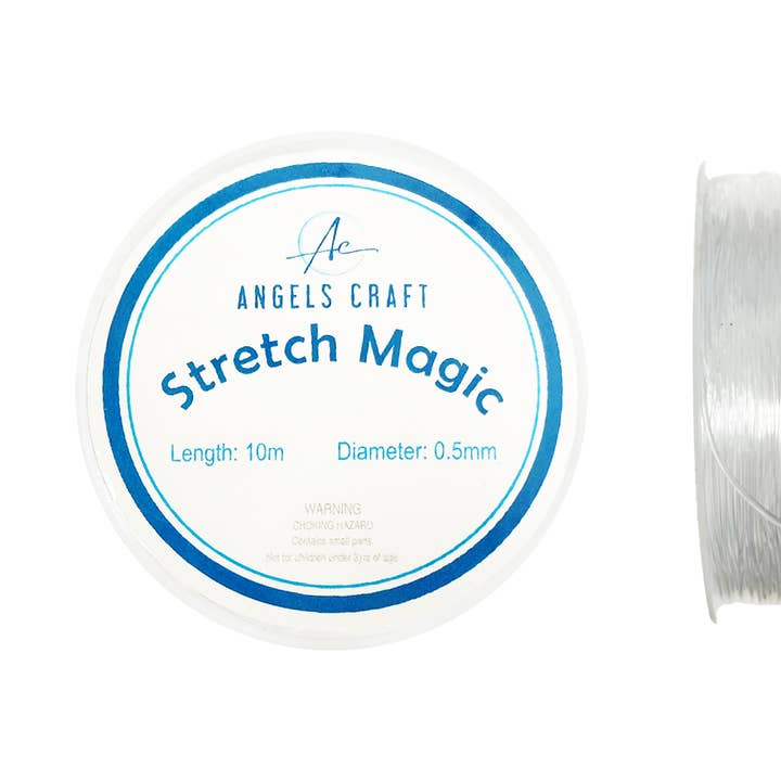 Elastic Beading Wire 0.5mm for wholesale by Angels Craft