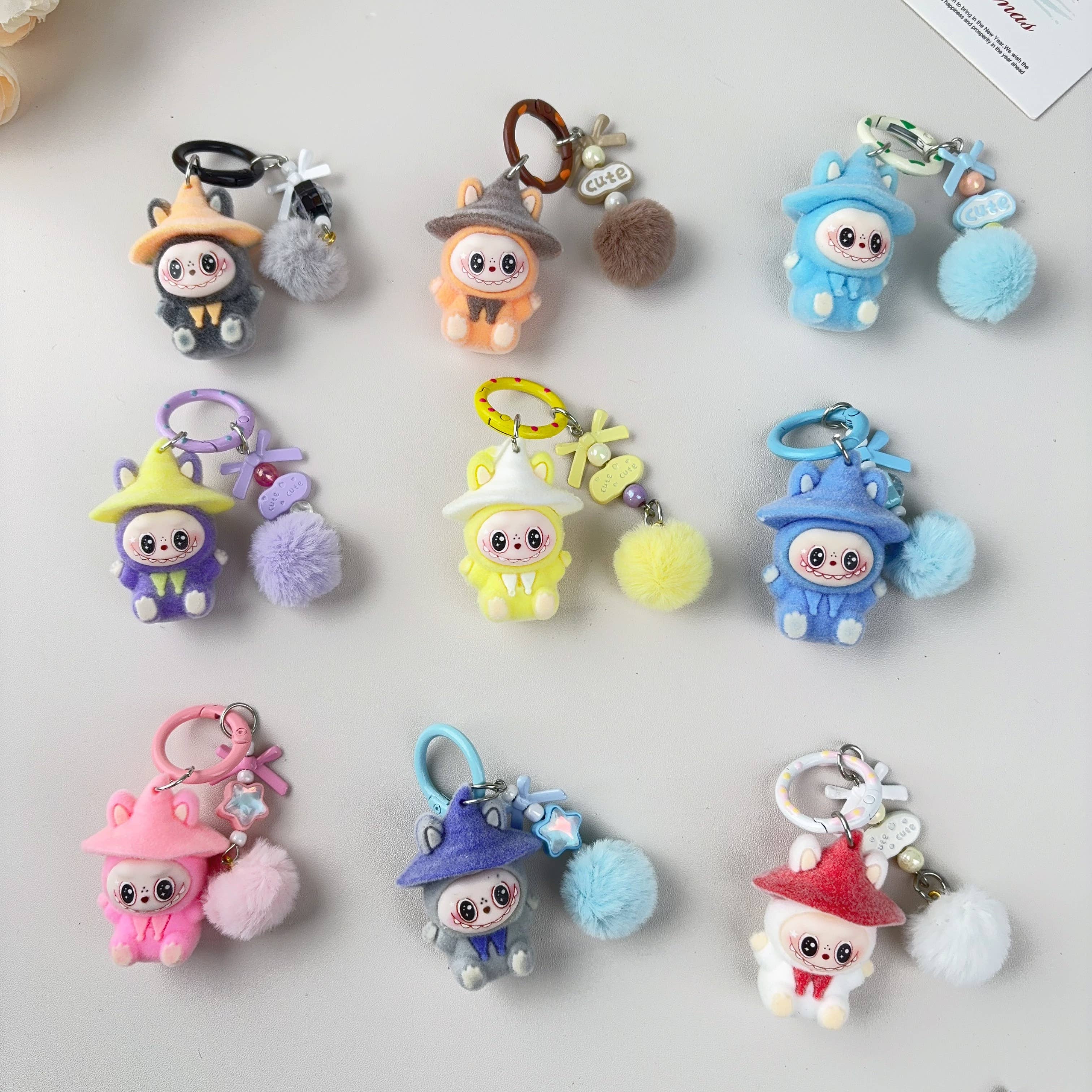 Lilyrosy(Duty free) - Wholesale Keychain - Women's - Labu Hot-Selling Cute Keychain for Girls, holiday gifts