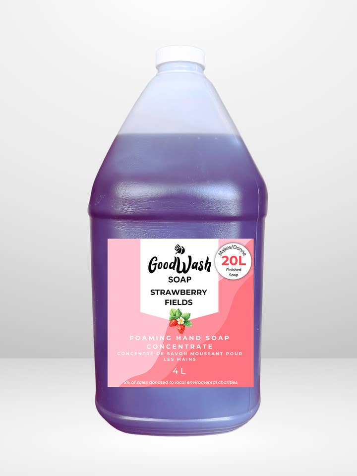 Foaming Hand Soap Refill Bulk 4L for wholesale by Goodwash Soap