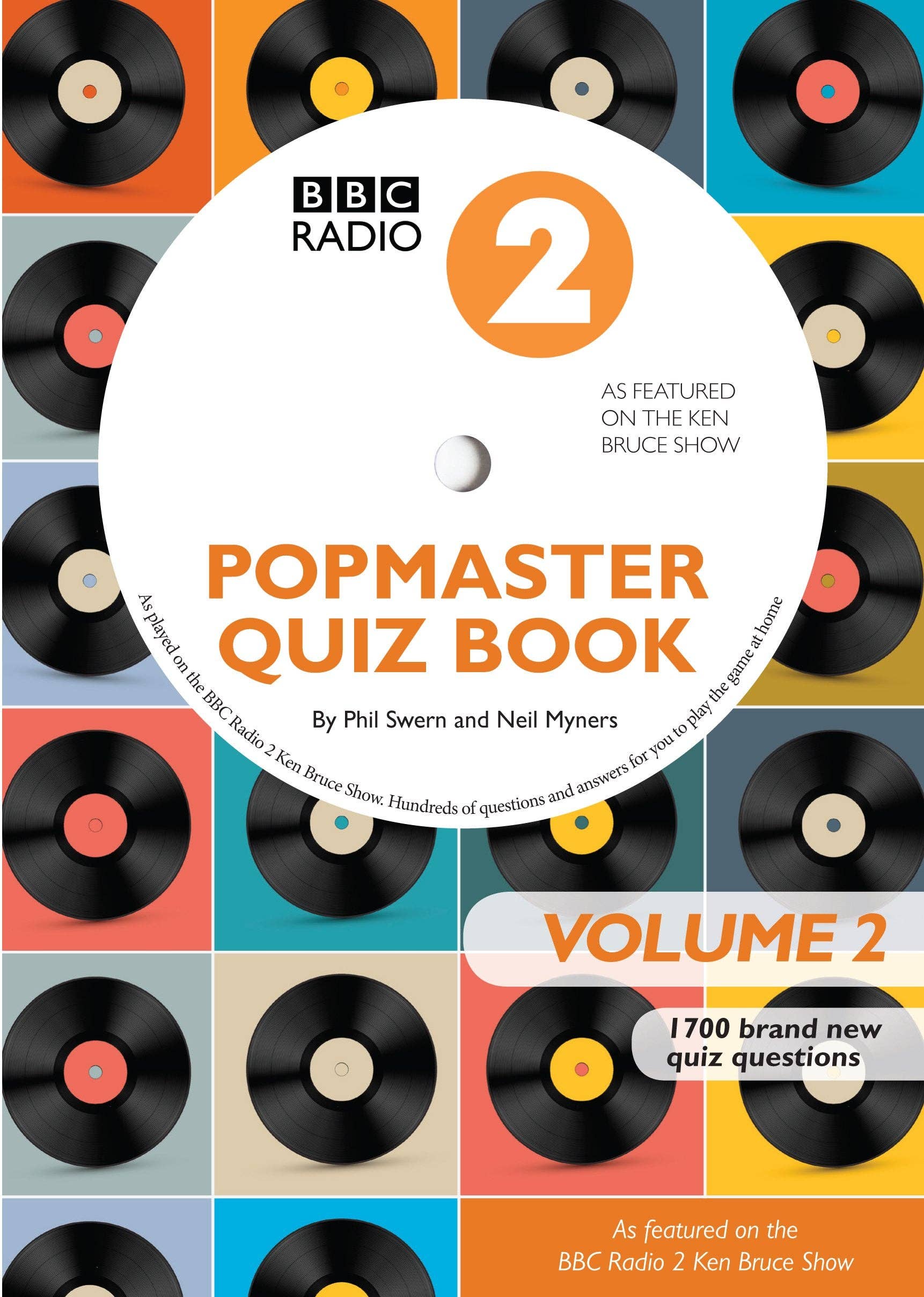 Boon Books - Vendita all'ingrosso Libro umoristico - BBC Radio 2 Popmaster Quiz Book 2: 1700 Nuove Domande del Quiz: Libro 2 di Swern, Phil & Myners, Neil0