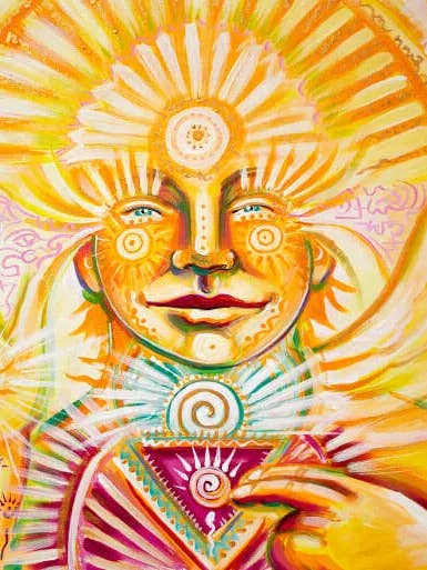 Carte d'autel Radiant Ra Essence pour la vente par Katherine Skaggs