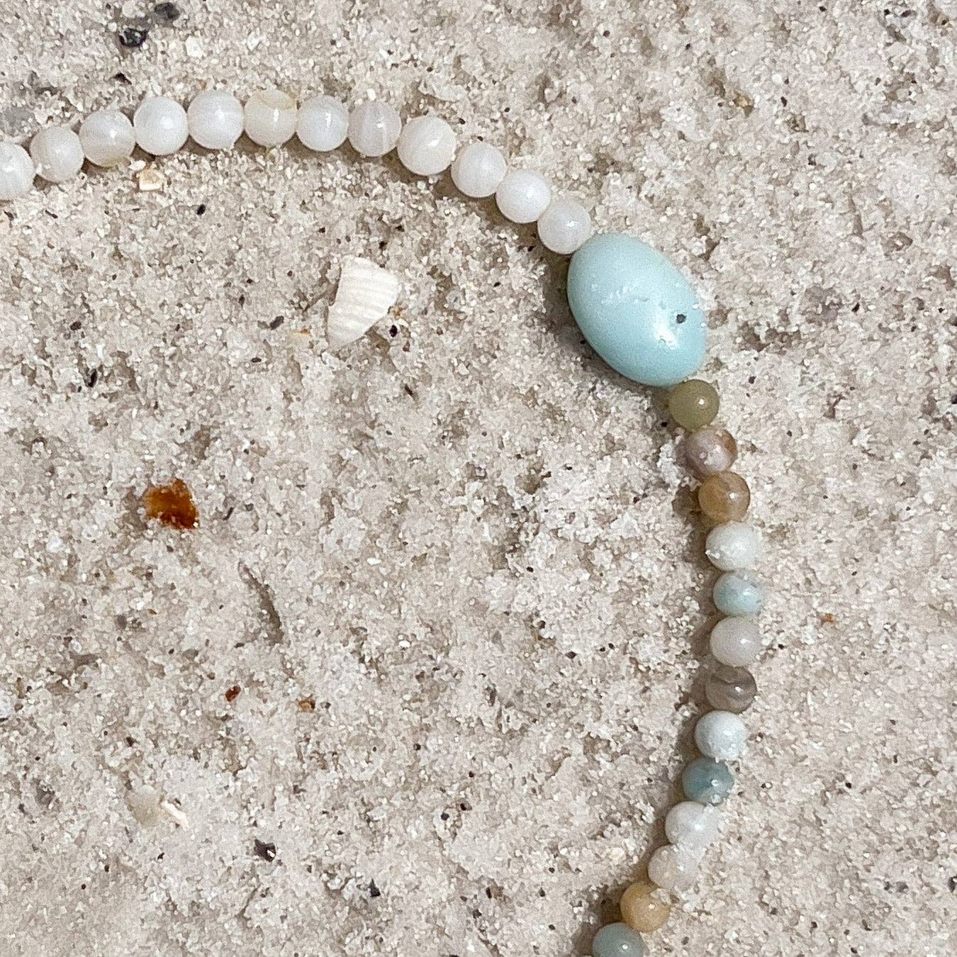 Essenshell - Wholesale Anklet - Beach House Mother of Pearl Anklet3