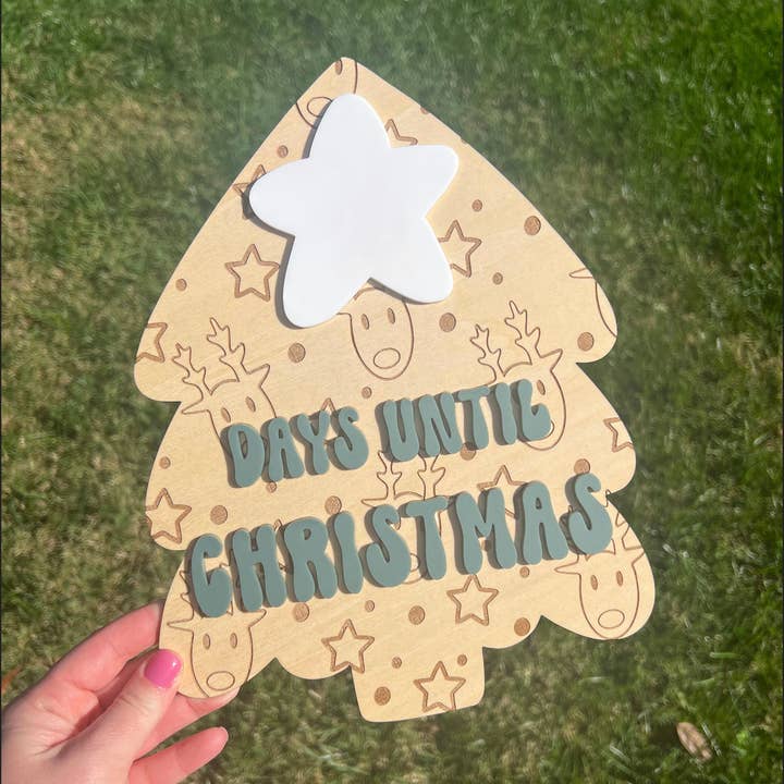 Christmas Countdown Sign for wholesale by Simple Sweet Love