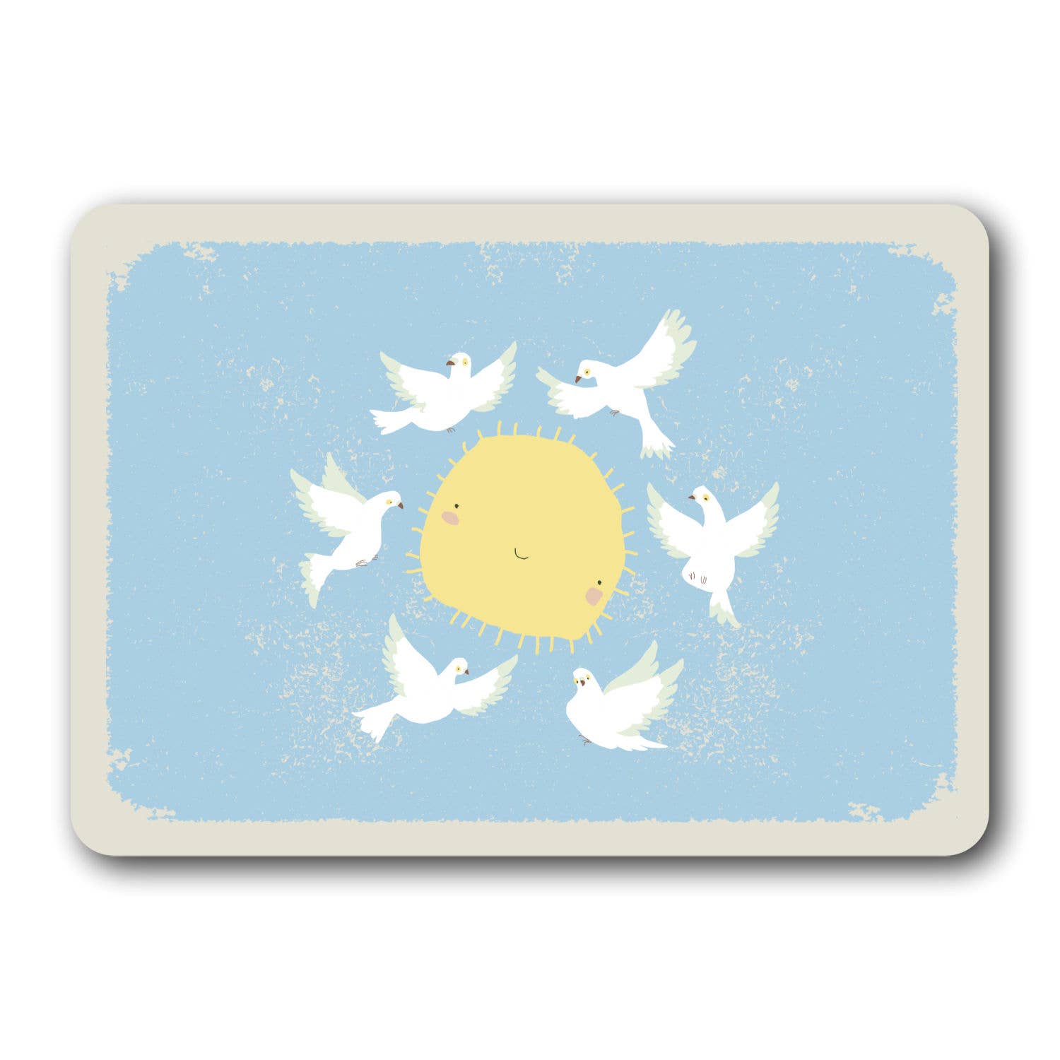 Gutrath Verlag - Vente Cartes postales - Cartes postales en papier naturel 7421 Six colombes de la paix0