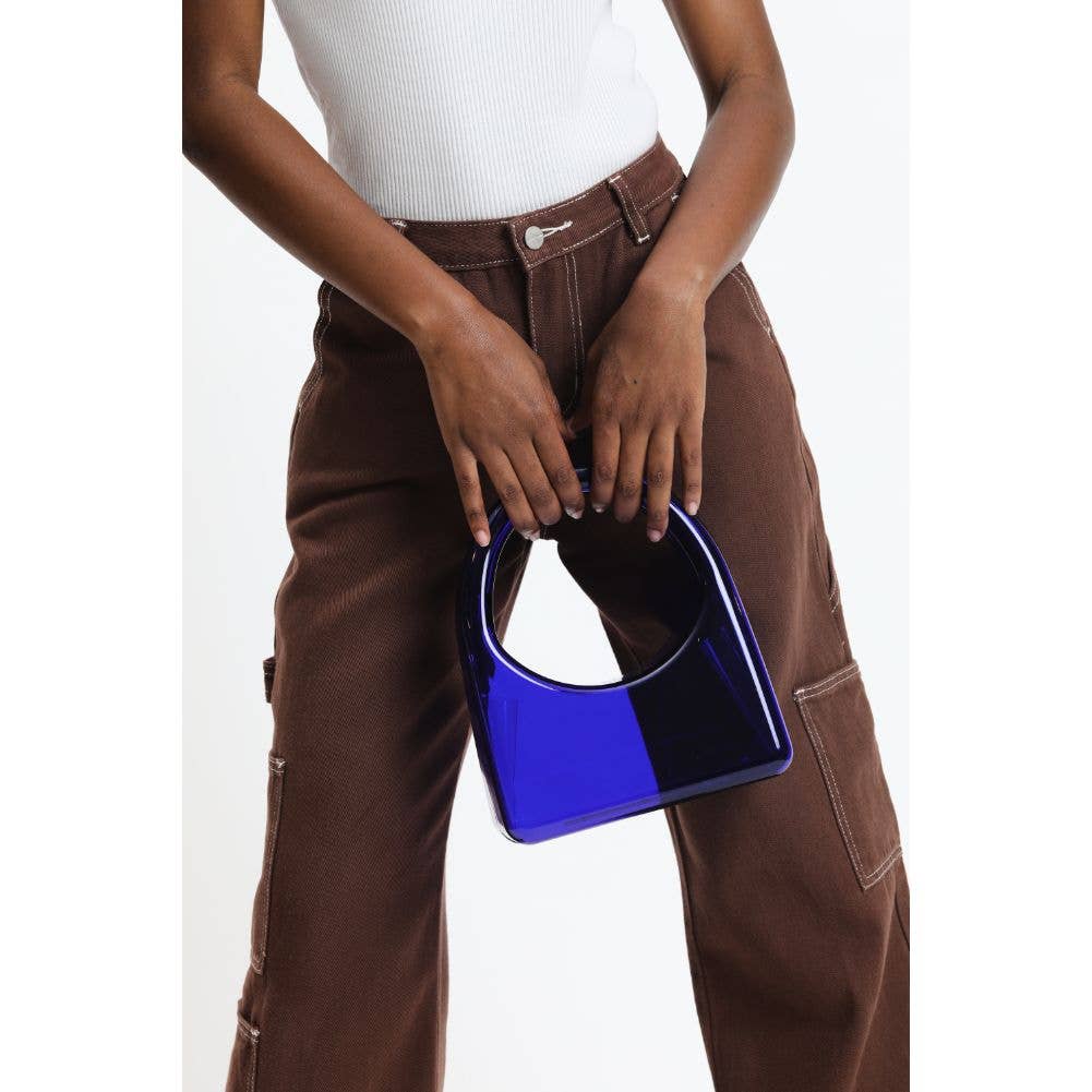 Urban Expressions - Wholesale Clutch - Dames - Zoila acrylic avondtas met transparant design32