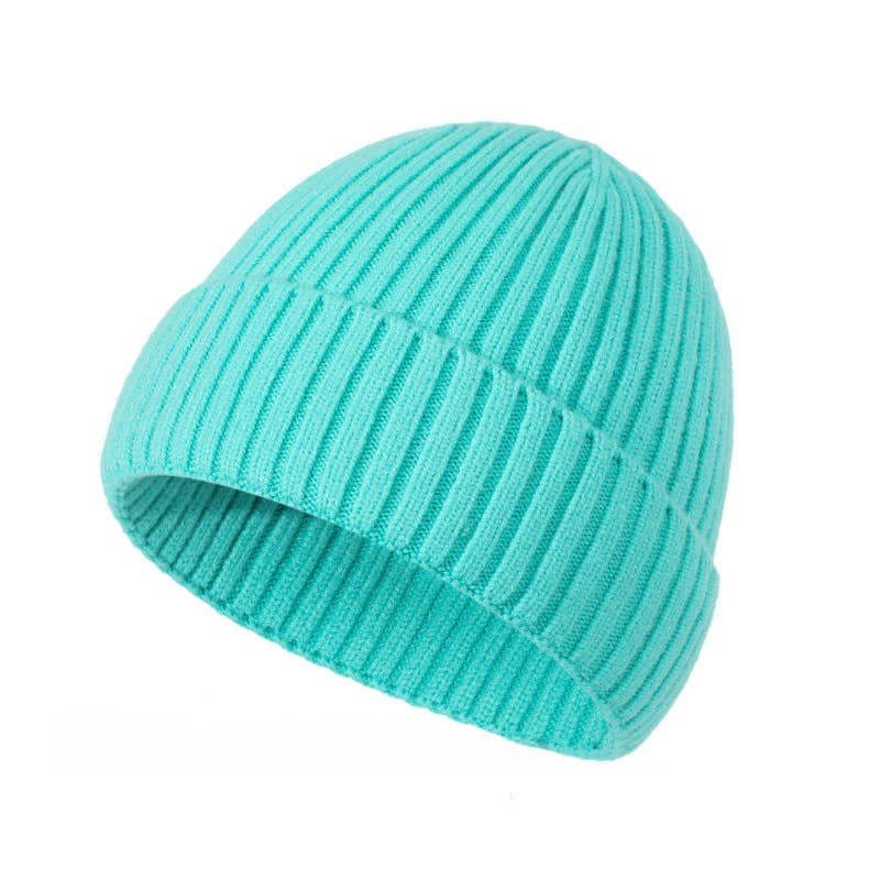 MKS America - Wholesale Beanie - Women's - Classic Solid Color Ribbed Knit Beanie Winter Warm Hat4