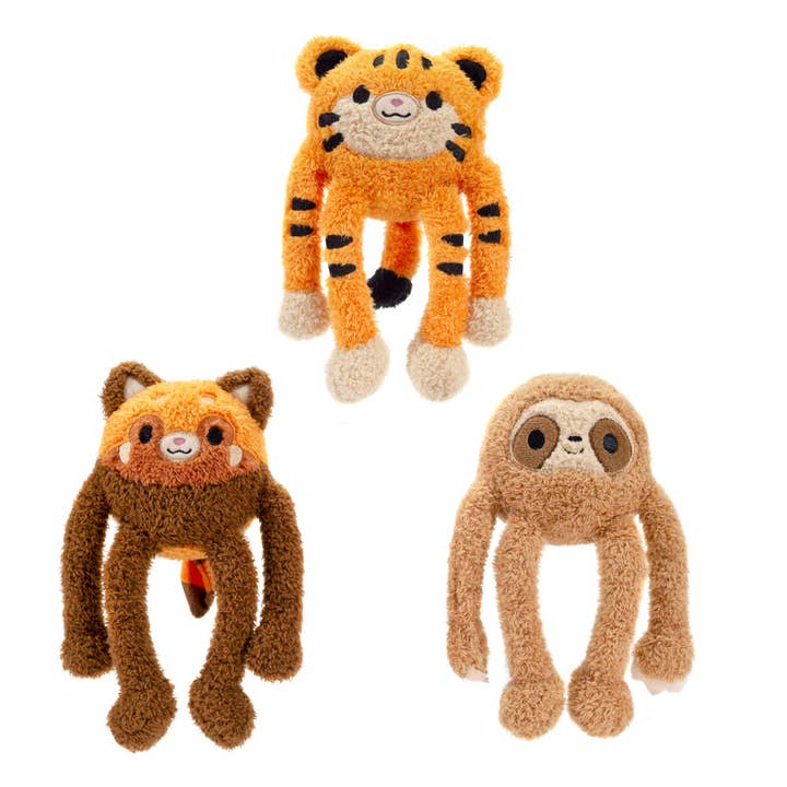 Fiesta Toys - Wholesale Stuffed/Plush Toy - Kids & Baby - Noodlez - Jungle Assortment - 8.5" Bean Bag Plush