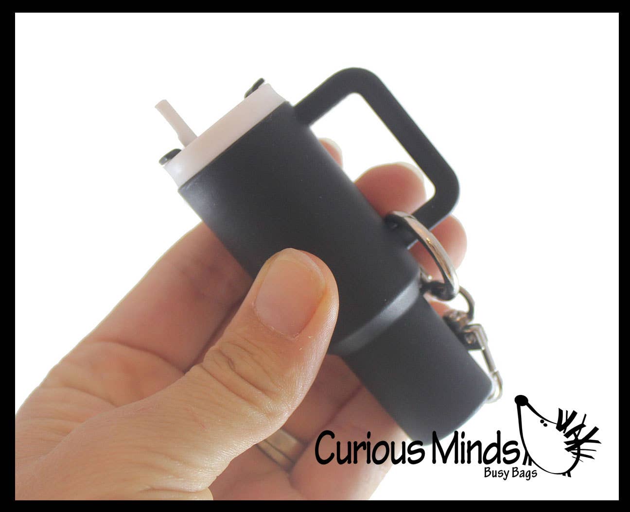 Curious Minds Toys – wholesale Nyckelringar - Dam – Små mini-bägare läppbalsamhållare - plastbehållare2